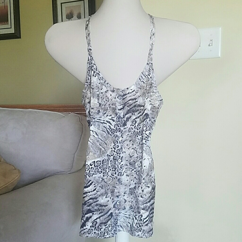 Women's button up camisole